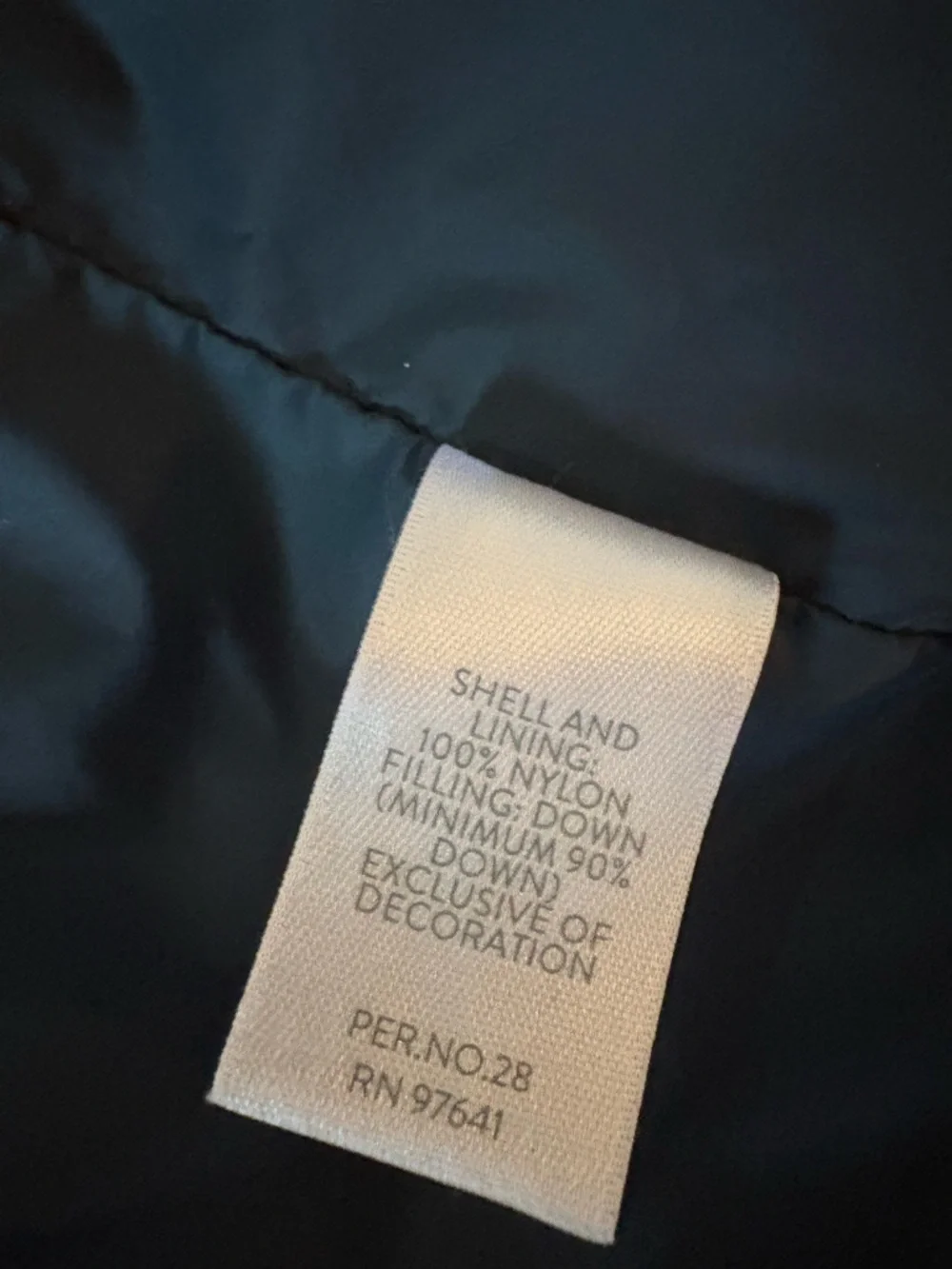 J.Jill Down Quilted Puffer Vest in Deep Teal with Sherpa Collar Size Small - Picture 14 of 15